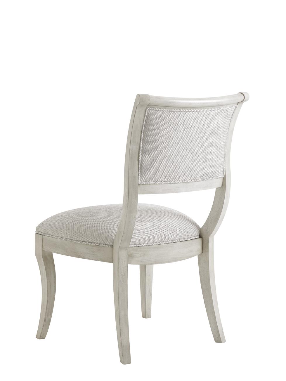 Lexington Oyster Bay 71488001 Eastport Side Chair in Sea Pearl Fabric